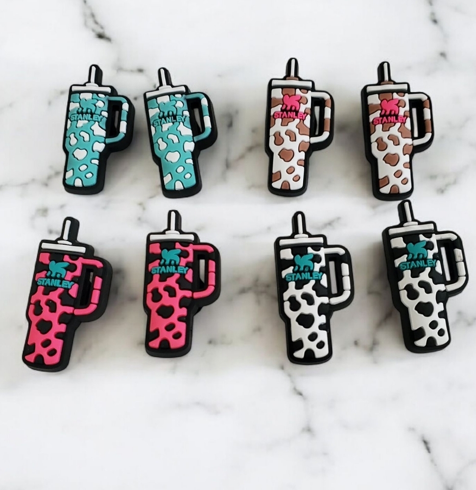 Stanley Cup Croc Charms | Tumbler Shoe Charms | Cute Drink Cup Accessories